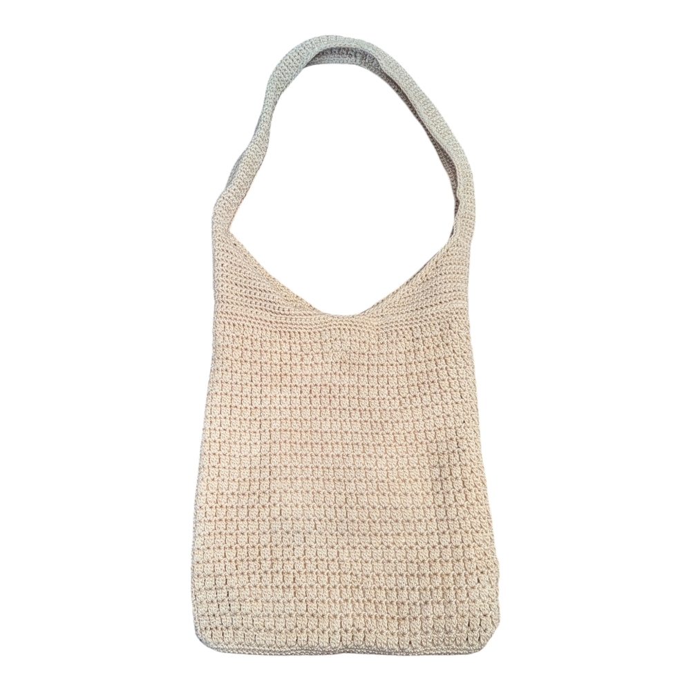 The Sak Crochet Hobo Bag, light tan